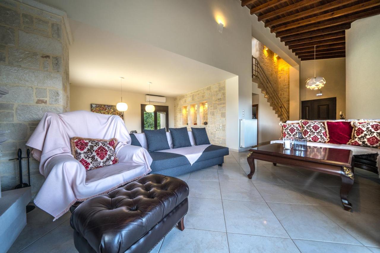 Villa Florentina ✩ Private Pool ✩ Bbq ✩ 7 Guests Alikianos Eksteriør bilde